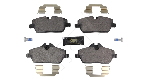 Kit de plaquettes de frein, frein à disque HART 262 195