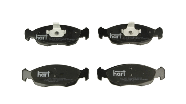 Kit de plaquettes de frein, frein à disque HART 215 894