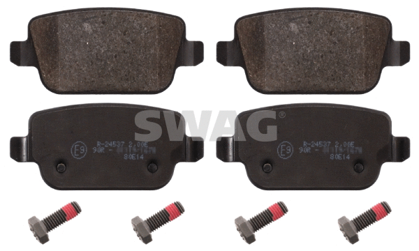 Kit de plaquettes de frein, frein à disque SWAG 50 91 6642