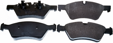 Kit de plaquettes de frein, frein à disque DENCKERMANN B111130