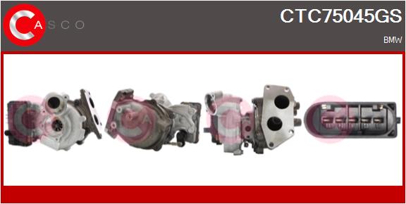 Turbocompresseur, suralimentation CASCO CTC75045GS
