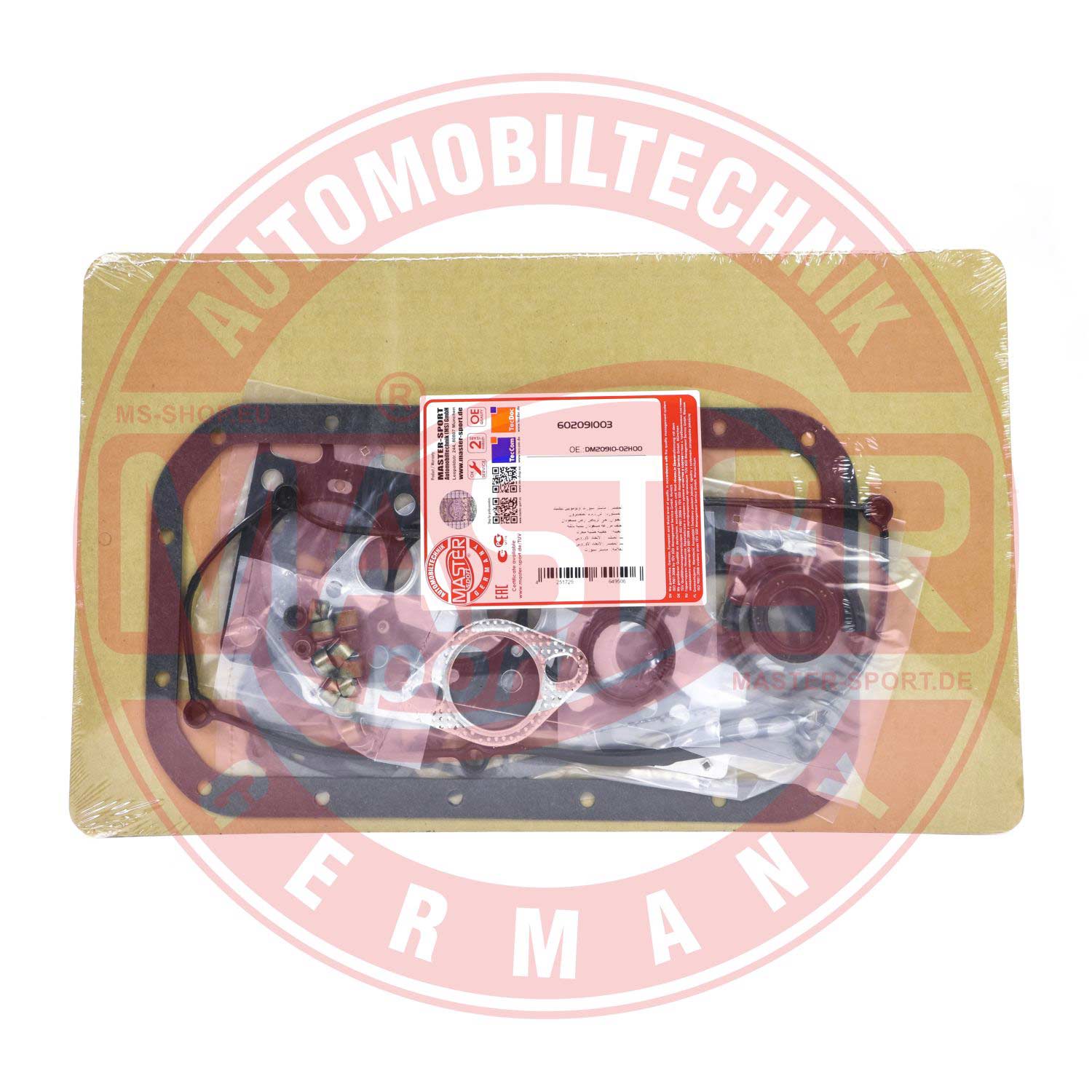 Pochette moteur complète MASTER-SPORT GERMANY 602091003