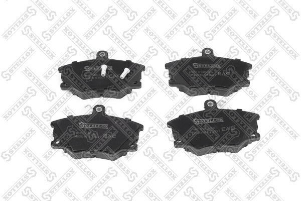 Kit de plaquettes de frein, frein à disque STELLOX 157 014B-SX