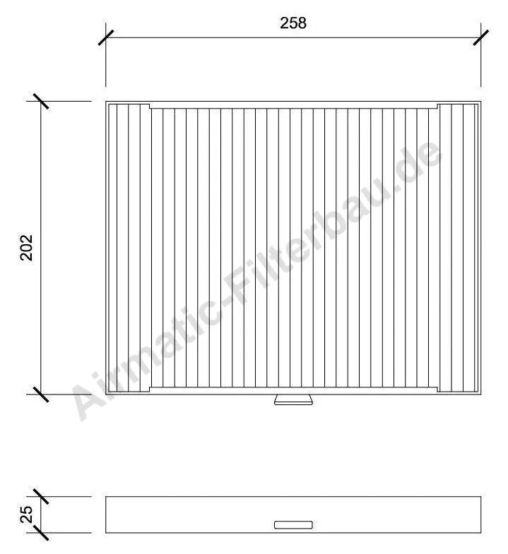 Filtre, air de l'habitacle AIRMATIC Filterbau IF0837