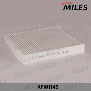 Filtre, air de l'habitacle MILES AFW1149