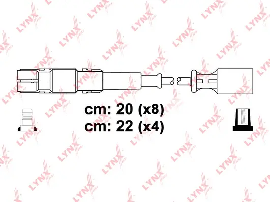 Kit de câbles d'allumage LYNXAUTO SPC5322