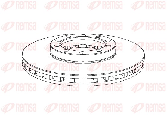 Disque de frein REMSA NCA1138.20