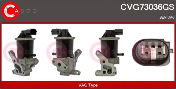 Vanne EGR CASCO CVG73036GS