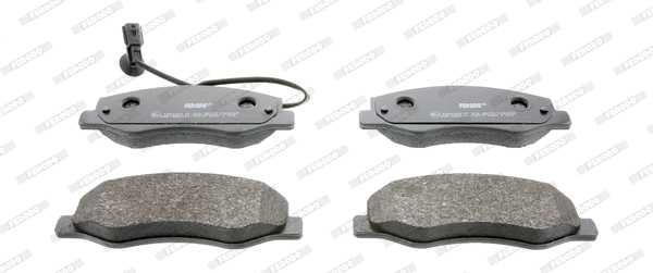 Kit de plaquettes de frein, frein à disque FERODO FVR4349