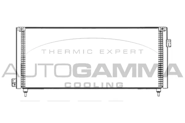 Condenseur, climatisation AUTOGAMMA 103687