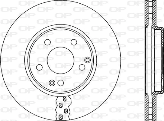Disque de frein OPEN PARTS BDR1863.20