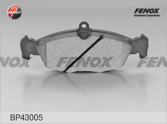Kit de plaquettes de frein, frein à disque FENOX BP43005