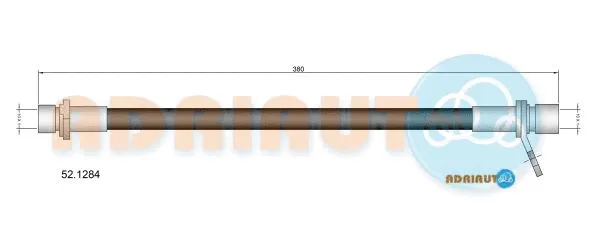 Flexible de frein ADRIAUTO 52.1284