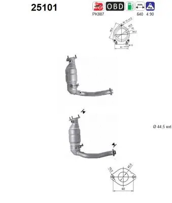 Catalyseur AS 25101