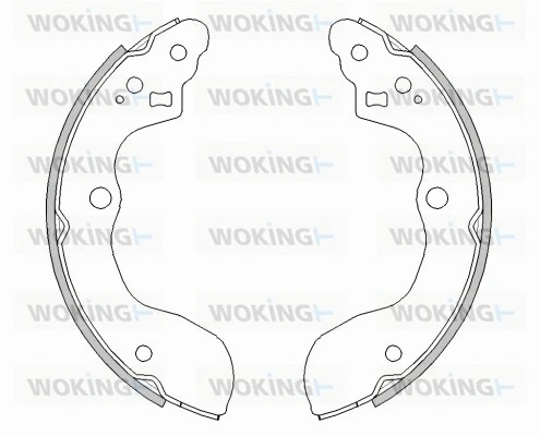 Mâchoire de frein WOKING Z4531.00