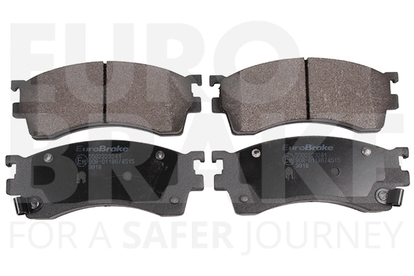 Kit de plaquettes de frein, frein à disque EUROBRAKE 5502223241
