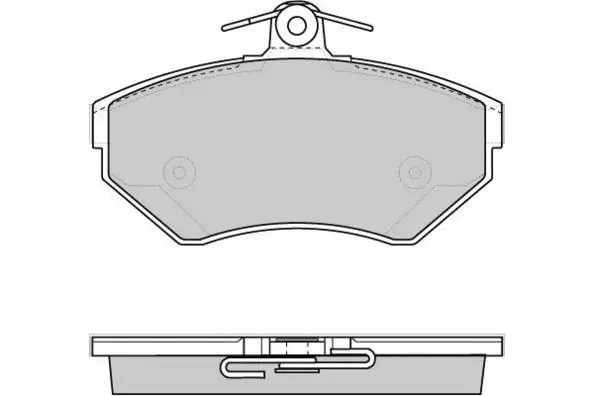 Kit de plaquettes de frein, frein à disque E.T.F. 12-0730