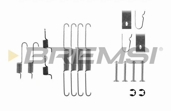 Kit d'accessoires, mâchoire de frein BREMSI SK0636