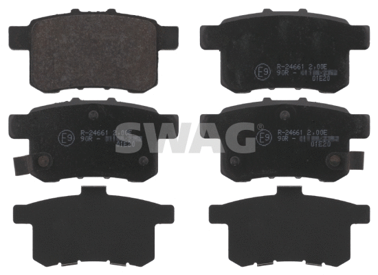 Kit de plaquettes de frein, frein à disque SWAG 85 91 6766