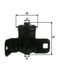 Filtre à carburant UNIFLUX FILTERS XB323