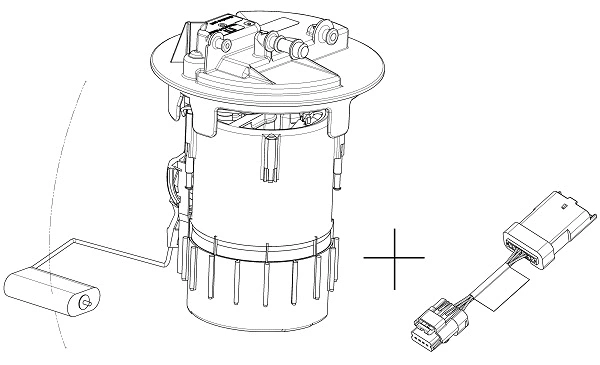 unité d'alimentation de carburant AIS AIS00176
