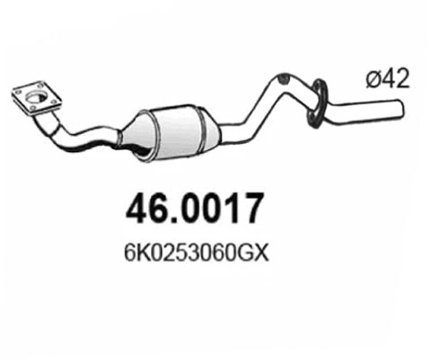 Catalyseur ASSO 46.0017