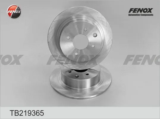 Disque de frein FENOX TB219365