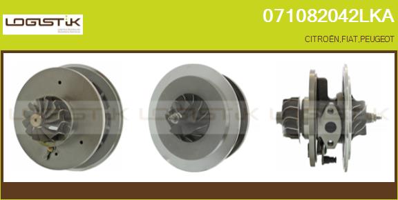 Groupe carter, turbocompresseur LGK 071082042LKA