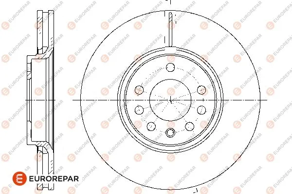 Disque de frein EUROREPAR 1667867280