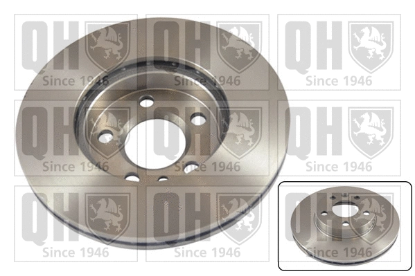 Disque de frein QUINTON HAZELL BDC4628
