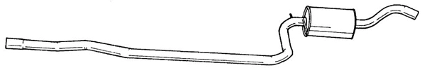Silencieux central SIGAM 25433