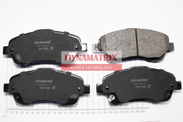 Kit de plaquettes de frein, frein à disque DYNAMATRIX DBP1648