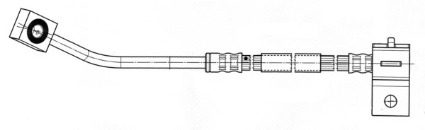 Flexible de frein CEF 513294