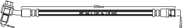 Flexible de frein JURATEK JBH1192