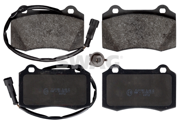 Kit de plaquettes de frein, frein à disque SWAG 70 11 6062