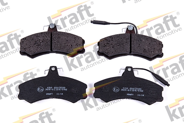 Kit de plaquettes de frein, frein à disque KRAFT AUTOMOTIVE 6003080