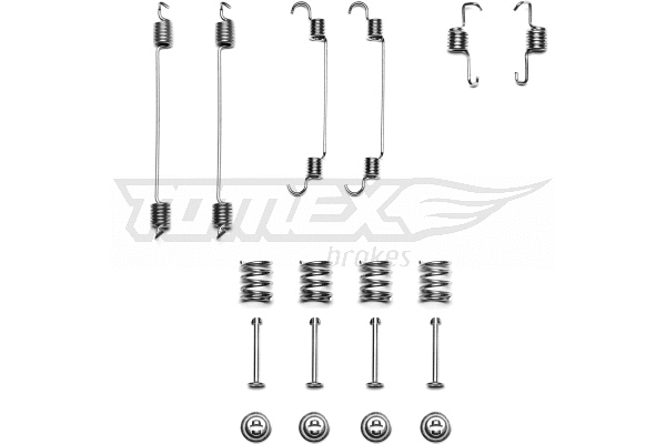 Kit d'accessoires, mâchoire de frein TOMEX Brakes TX 41-66
