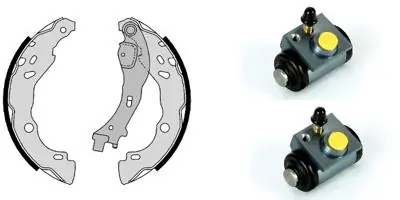 Jeu de mâchoires de frein BREMBO H 61 084