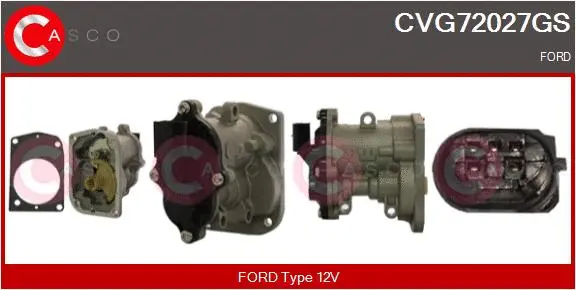 Vanne EGR CASCO CVG72027GS