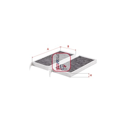 Filtre, air de l'habitacle SOFIMA S 4417 CA