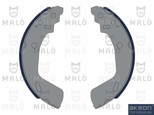 Jeu de mâchoires de frein AKRON-MALÒ 1390344