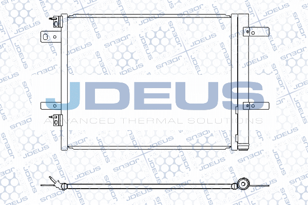 Condenseur, climatisation JDEUS M-7210590