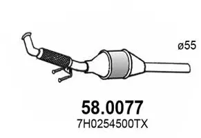 Catalyseur ASSO 58.0077