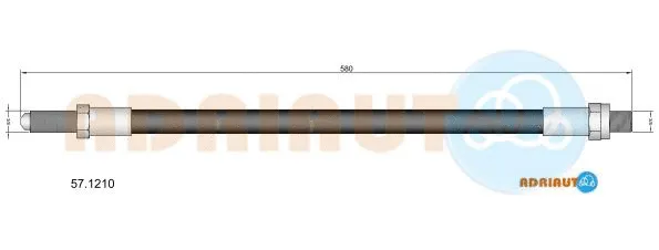 Flexible de frein ADRIAUTO 57.1210