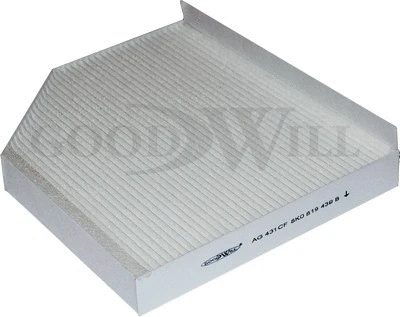 Filtre, air de l'habitacle GOODWILL AG 431/1 CF