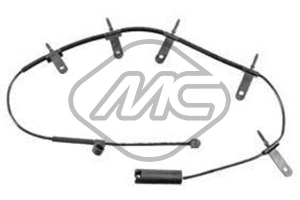 Contact d'avertissement, usure des plaquettes de frein Metalcaucho 02092