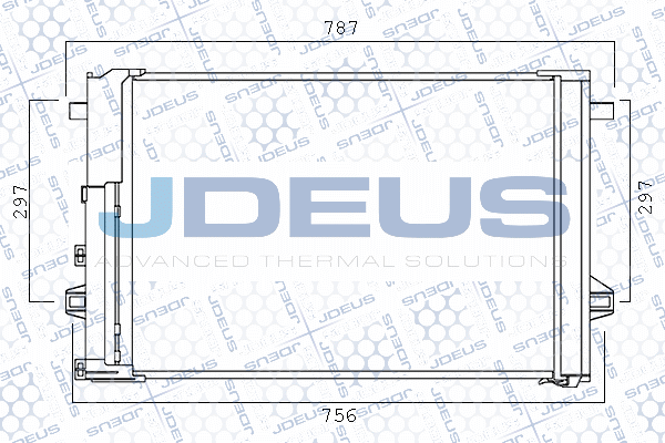 Condenseur, climatisation JDEUS M-7171030