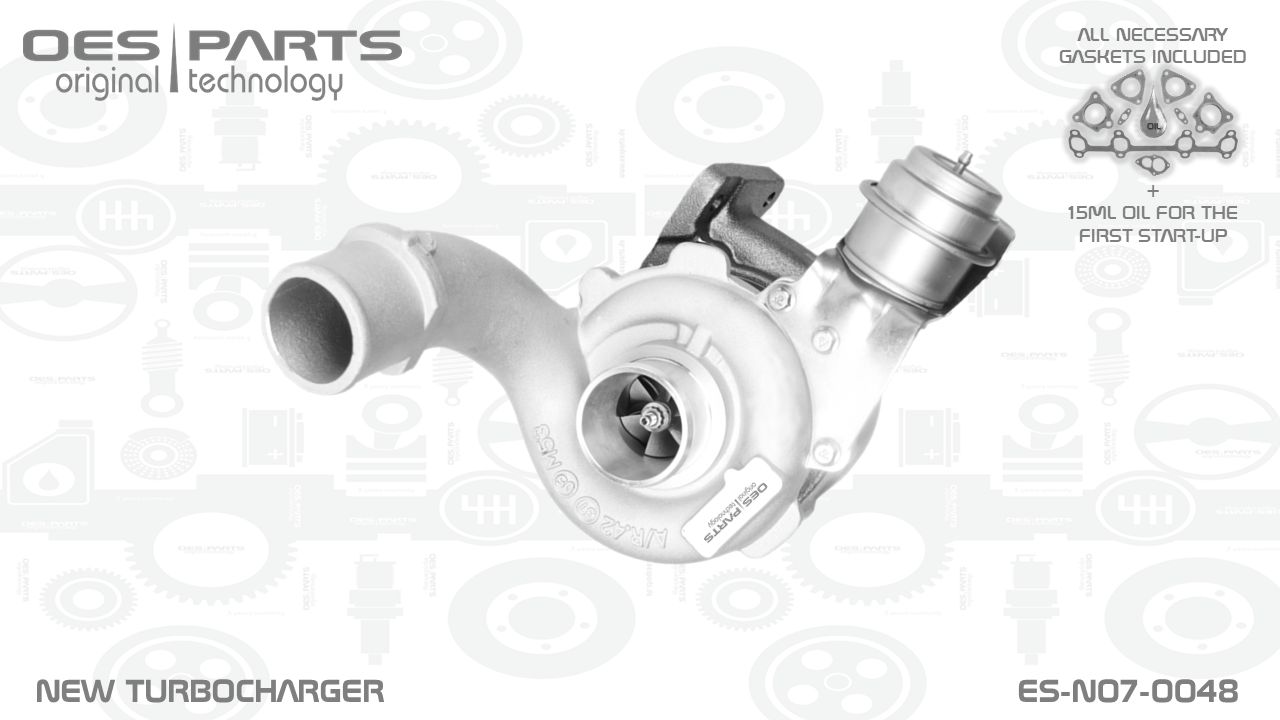 Turbocompresseur, suralimentation OES PARTS ES-N07-0048