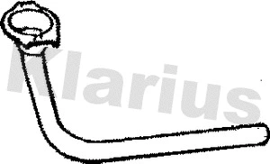 Tuyau d'échappement KLARIUS 110205