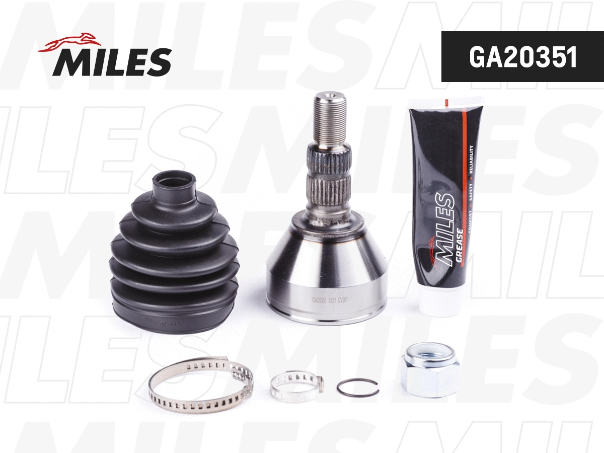 Jeu de joints, arbre de transmission MILES GA20351